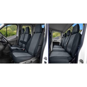 Sitzbezüge für Ford Transit VII / VIII ab 2014...