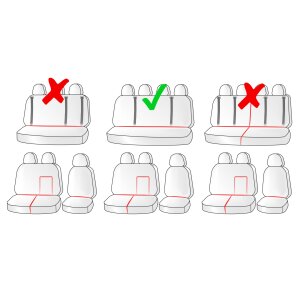 Sitzbezüge für Ford Transit VII / VIII ab 2014 / Facelift ab 2020 – Polstermaterial