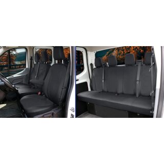 Sitzbezüge für Ford Transit VII / VIII ab 2014 / Facelift ab 2020 – Kunstleder