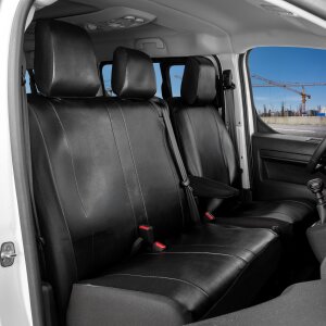 Sitzbezüge für Citroen Jumpy/SpaceTourer ab 2016 – Kunstleder