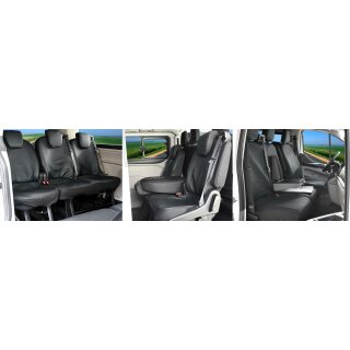 Sitzbezüge für Ford Transit Custom I ab 2012 bis 2023 – Kunstleder