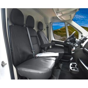 Sitzbezüge für Citroen Jumper ab 2006 / Facelift ab 2014 / Facelift ab 2022 – Kunstleder