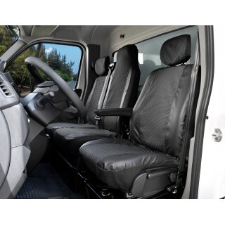 Sitzbezüge für Nissan NV400 ab 2011 bis 2021 – Polstermaterial mit Kunstleder