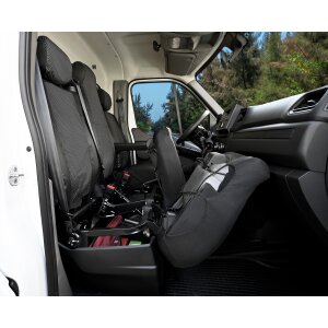 Sitzbezüge für Nissan NV400 ab 2011 bis 2021 – Polstermaterial mit Kunstleder