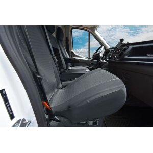 Sitzbezüge für Ford Transit Custom I ab 2012 bis 2023 – Polstermaterial mit Kunstleder