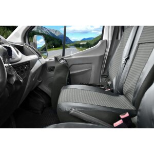 Sitzbezüge für Ford Transit VII / VIII ab 2014 / Facelift ab 2020 – Polstermaterial mit Kunstleder