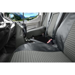 Sitzbezüge für Ford Transit VII / VIII ab 2014 / Facelift ab 2020 – Polstermaterial mit Kunstleder