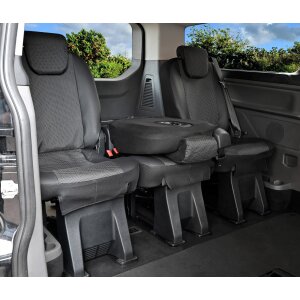 Sitzbezüge für Ford Tourneo Custom I Facelift ab 2018 bis 2023 – Polstermaterial mit Kunstleder