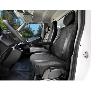 Sitzbezüge für Renault Master ab 2010 bis 2023 – Polstermaterial mit Kunstleder