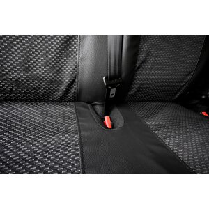 Sitzbezüge für Renault Master ab 2010 bis 2023 – Polstermaterial mit Kunstleder