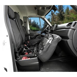 Sitzbezüge für Nissan NV400 ab 2011 bis 2021 – Polstermaterial mit Kunstleder