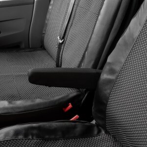 Sitzbezüge für VW T6 ab 2015 / VW T6.1 ab 2019 – Polstermaterial mit Kunstleder