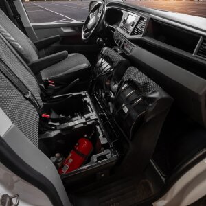 Sitzbezüge für VW T6 ab 2015 / VW T6.1 ab 2019 – Polstermaterial mit Kunstleder