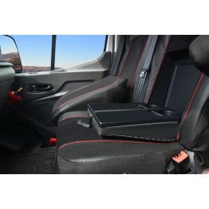 Sitzbezüge für Ford Transit Custom I ab 2012 bis 2023 – Velourimitat mit Kunstleder