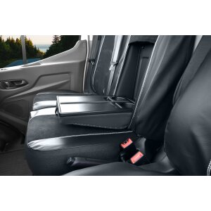 Sitzbezüge für Ford Tourneo Custom I ab 2012 bis 2018 – Velourimitat mit Kunstleder