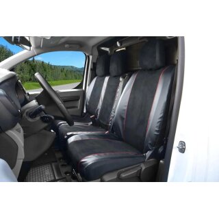 Sitzbezüge für Toyota Proace Verso II ab 2016 – Velourimitat mit Kunstleder