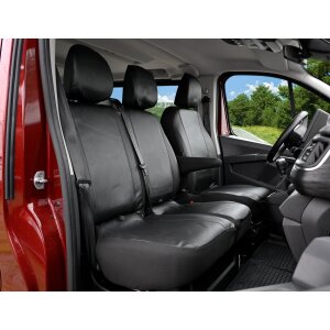 Sitzbezüge für Renault Trafic ab 2014 bis 2021 – Kunstleder