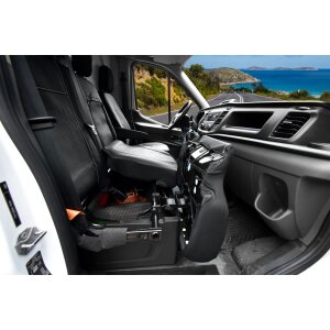 Sitzbezüge für Ford Transit Custom I ab 2012 bis 2023 – atmungsaktives Kunstleder