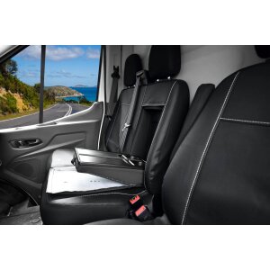 Sitzbezüge für Ford Transit Custom I ab 2012 bis 2023 – atmungsaktives Kunstleder