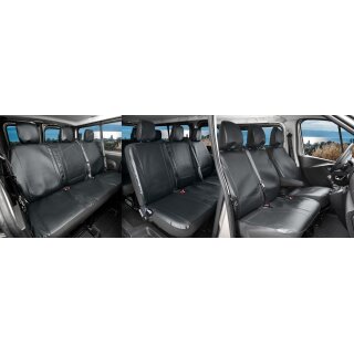 Sitzbezüge für Nissan NV300 ab 2016 bis 2021 – Kunstleder