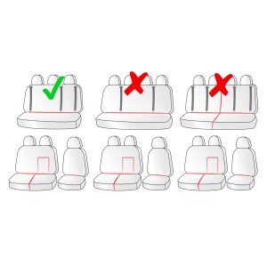 Sitzbezüge für Ford Transit VII / VIII ab 2014 / Facelift ab 2020 – Polstermaterial