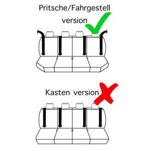 Sitzbezüge für MAN TGE ab 2017 – Polstermaterial