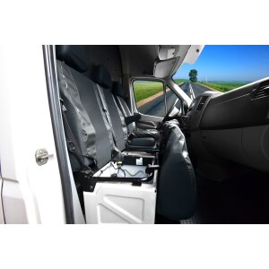 Sitzbezüge für VW Crafter ab 2006 bis 2016 – Polstermaterial mit Kunstleder