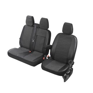 Sitzbezüge für VW T6 ab 2015 / VW T6.1 ab 2019 – Polstermaterial mit Kunstleder