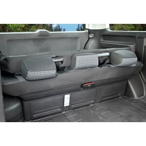 Sitzbezüge für VW T6 Multivan ab 2015 / VW T6.1 Multivan ab 2019 – Polstermaterial mit Kunstleder