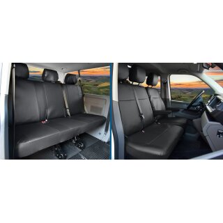 Sitzbezüge für VW T6 ab 2015 / VW T6.1 ab 2019 – Kunstleder