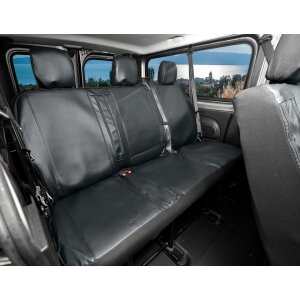 Sitzbezüge für Opel Vivaro ab 2014 bis 2019 – Kunstleder