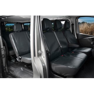 Sitzbezüge für Renault Trafic ab 2014 bis 2021 – Kunstleder