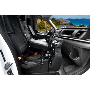 Sitzbezüge für Ford Transit VII / VIII ab 2014 / Facelift ab 2020 – atmungsaktives Kunstleder