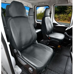 Sitzbezüge für Iveco Daily VI ab 2014 / Facelift ab 2019 / Facelift ab 2024 – Kunstleder