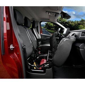 Sitzbezüge für Nissan NV300 ab 2016 bis 2021 – Polstermaterial mit Kunstleder