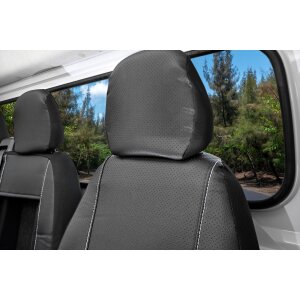 Sitzbezüge für Peugeot Boxer ab 2006 / Facelift ab 2014 / Facelift ab 2022 – atmungsaktives Kunstleder
