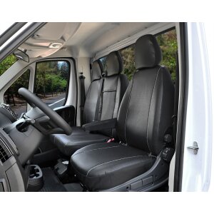 Sitzbezüge für Fiat Ducato ab 2006 / Facelift ab 2014 und ab 2022 – atmungsaktives Kunstleder