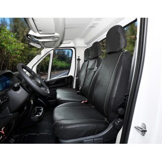 Sitzbezüge für Opel Movano C ab 2022 – atmungsaktives Kunstleder