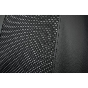Sitzbezüge für Citroen Jumper ab 2006 / Facelift ab 2014 / Facelift ab 2022 – Polstermaterial mit Kunstleder