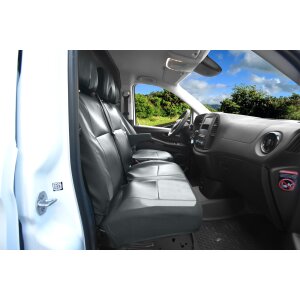 Sitzbezüge für Mercedes Vito III W447 ab 2014 – atmungsaktives Kunstleder