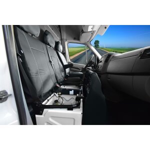 Sitzbezüge für Mercedes Sprinter II W906 ab 2006 bis 2018 – atmungsaktives Kunstleder