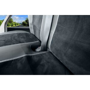 Sitzbezüge für Mercedes Sprinter III W907 / W910 ab 2018 – Velourimitat mit Kunstleder