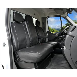 Sitzbezüge für Renault Master ab 2010 bis 2023 – atmungsaktives Kunstleder
