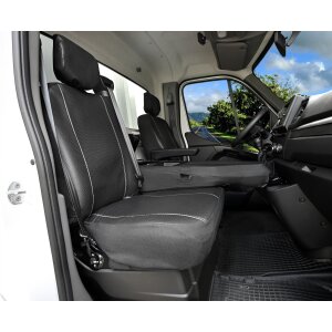 Sitzbezüge für Renault Master ab 2010 bis 2023 – atmungsaktives Kunstleder