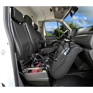 Sitzbezüge für Renault Master ab 2010 bis 2023 – atmungsaktives Kunstleder