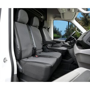 Sitzbezüge für VW Crafter ab 2017 – Polstermaterial mit Kunstleder