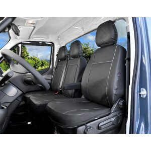 Sitzbezüge für Iveco Daily ab 2014 – atmungsaktives Kunstleder