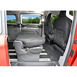 Sitzbezüge für Ford Tourneo Custom II ab 2024 – Velourimitat mit Kunstleder