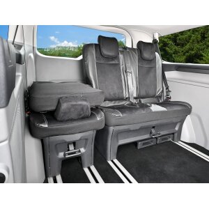 Sitzbezüge für Ford Tourneo Custom II ab 2024 – Velourimitat mit Kunstleder