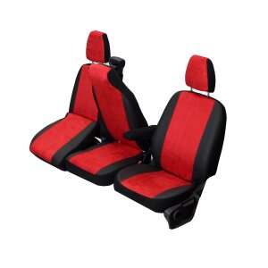 Sitzbezüge für Renault Master ab 2010 bis 2023 – Velourimitat mit Kunstleder